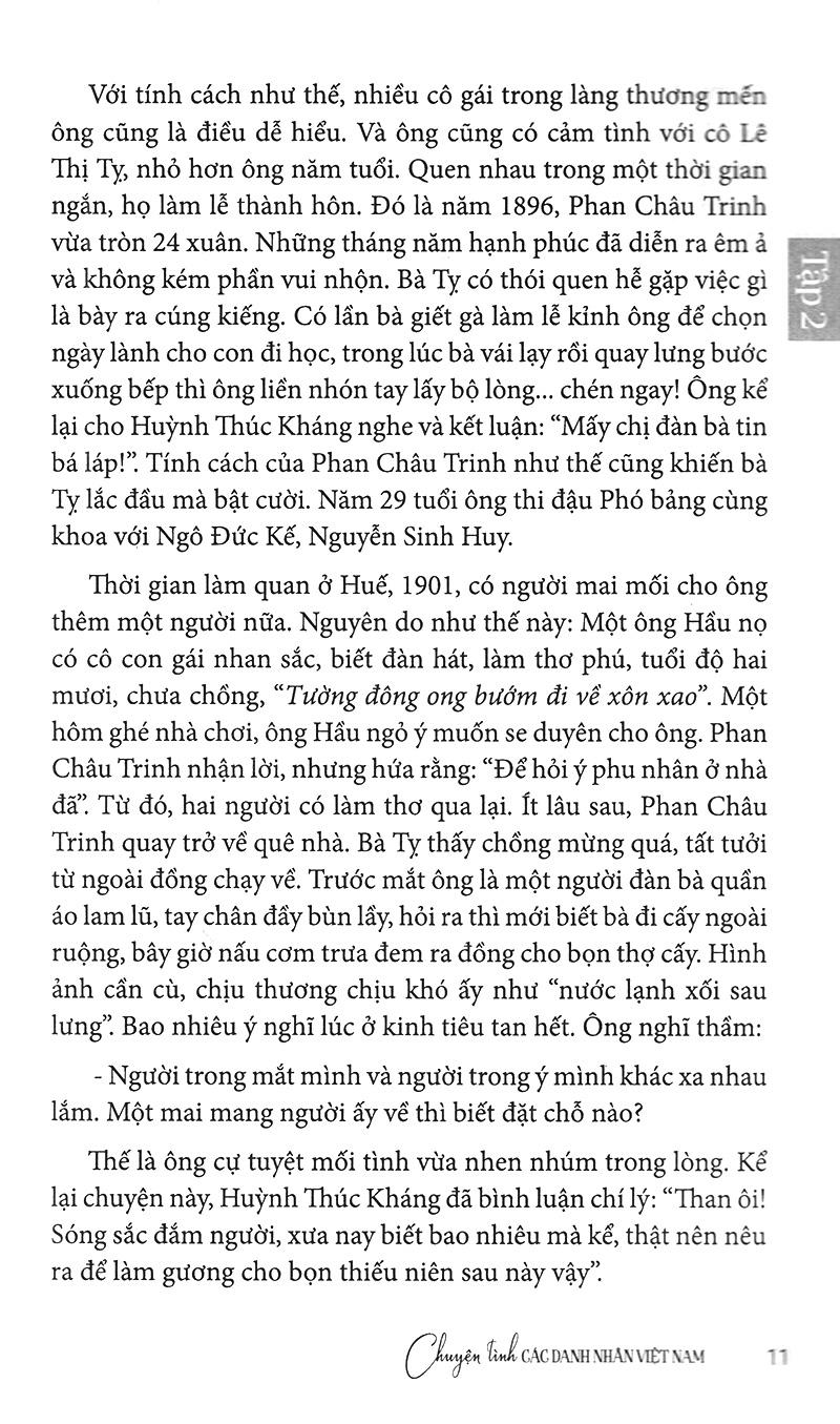 Chuyện Tình Các Danh Nhân Việt Nam (Tập 2)