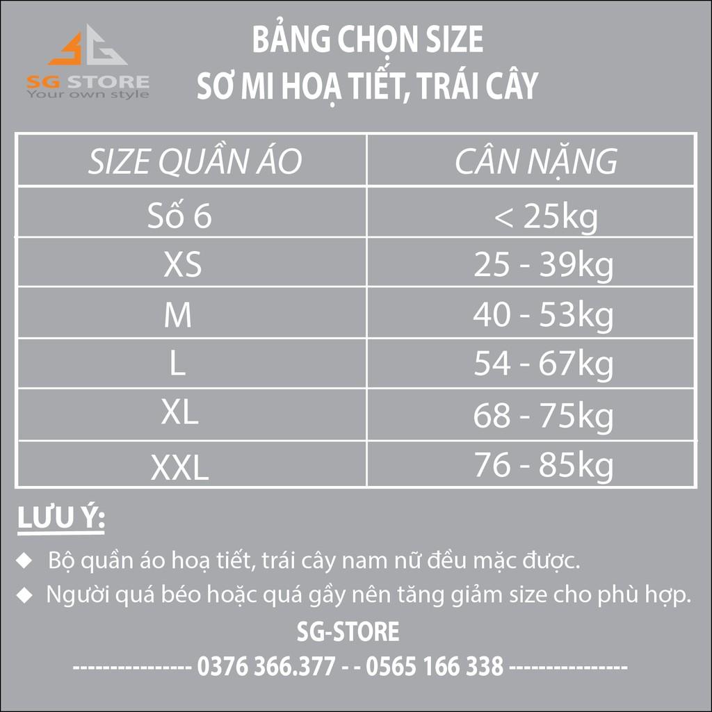 Áo sơ mi đi biển nam nữ Áo hoạ tiết hoa lá vàng đi biển nổi bật Đủ size trẻ em, người lớn big size AHV