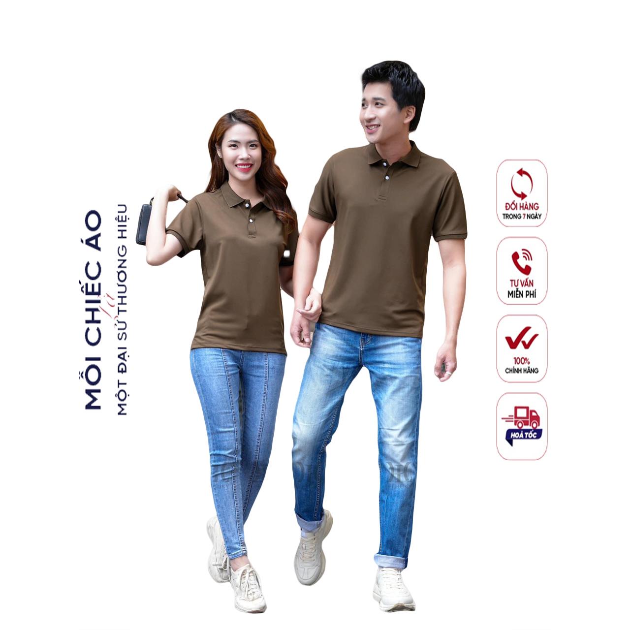 Áo Polo Nam Có Cổ, Áo Thun Nam Có Cổ Co giãn 4 Chiều -