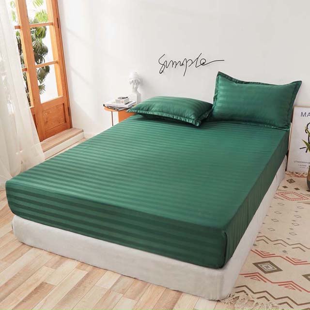 Bộ Ga Gối Cotton Kẻ 3F Lidaco Chuyên Dụng Cho Homestay, Khách Sạn (Nhiều Mẫu Lựa Chọn)