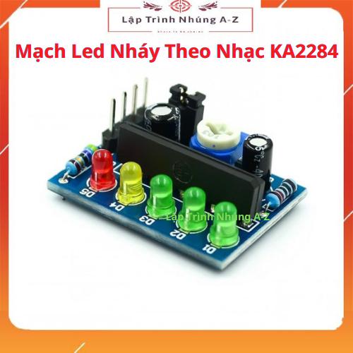 [Lập Trình Nhúng A-Z][G36] Mạch Led Nháy Theo Nhạc KA2284