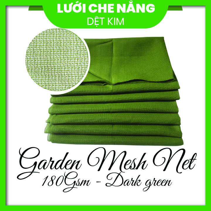 Lưới chắn côn trùng màu xanh rêu- khổ ngang 2m