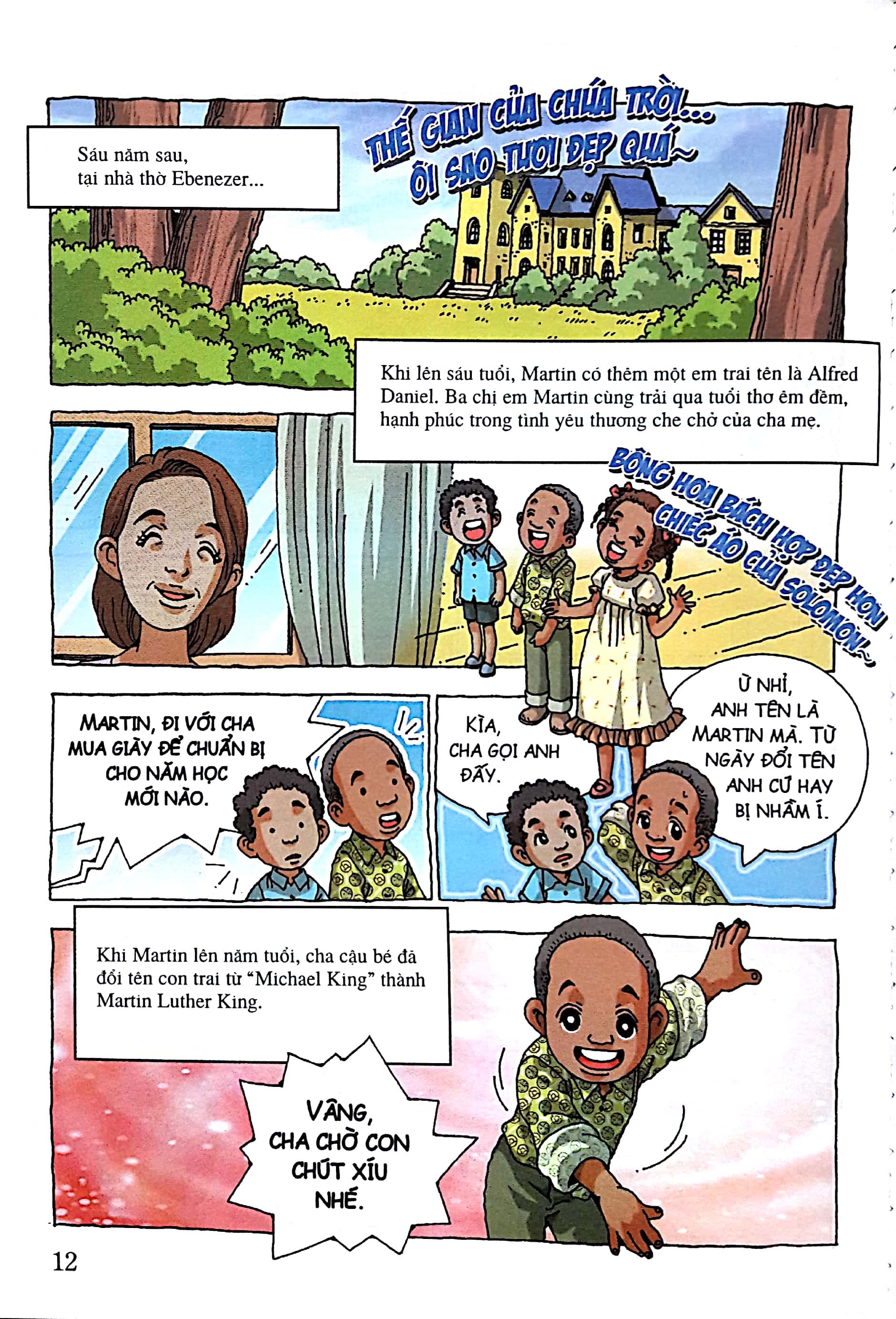 Who? Chuyện Kể Về Danh Nhân Thế Giới - Martin Luther King