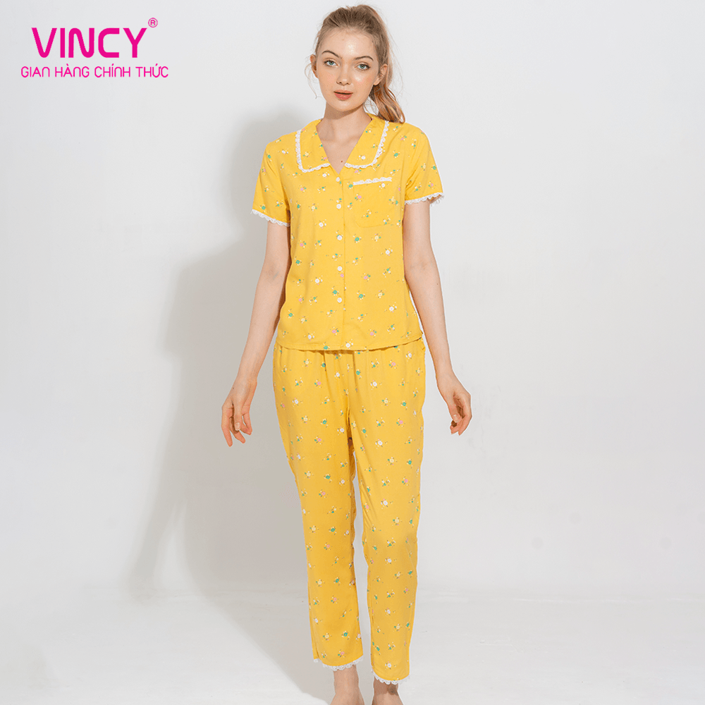 Bộ Đồ Kate Dài Nữ Vincy Thoáng Mát BKD011S21