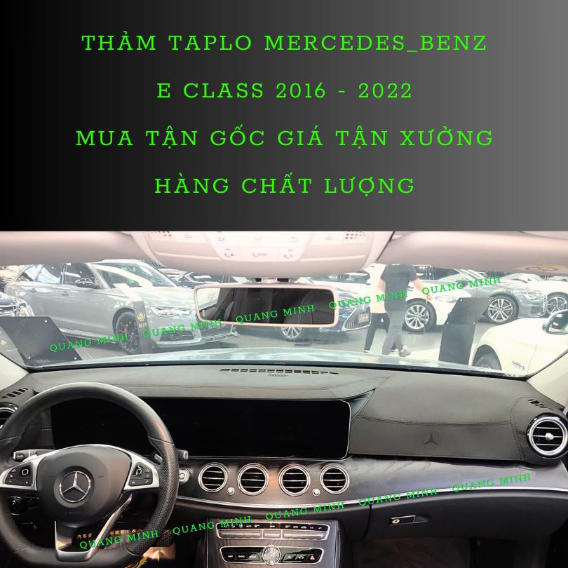 Thảm Taplo Xe Mercedes E 2021 2022 2023 Cao Cấp