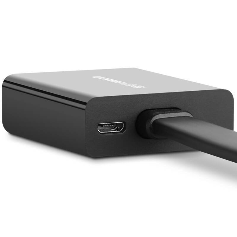 Cáp chuyển tín hiệu DVI-D sang VGA ACTIVE- dài 20CM - UGREEN 40259 - Hàng chính hãng