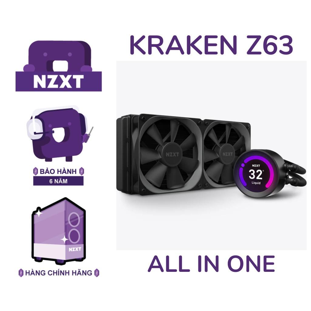 Tản Nhiệt Nước NZXT ALL IN ONE KRAKEN Z63 - 280MM - Hàng Chính Hãng