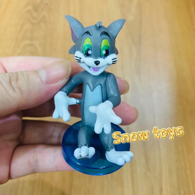 Mô Hình Tom và Jerry - Nhân Vật Hoạt Hình Tom and Jerry - Mèo Tom Chuột Jerry Chó Spike - Cao 2~8cm