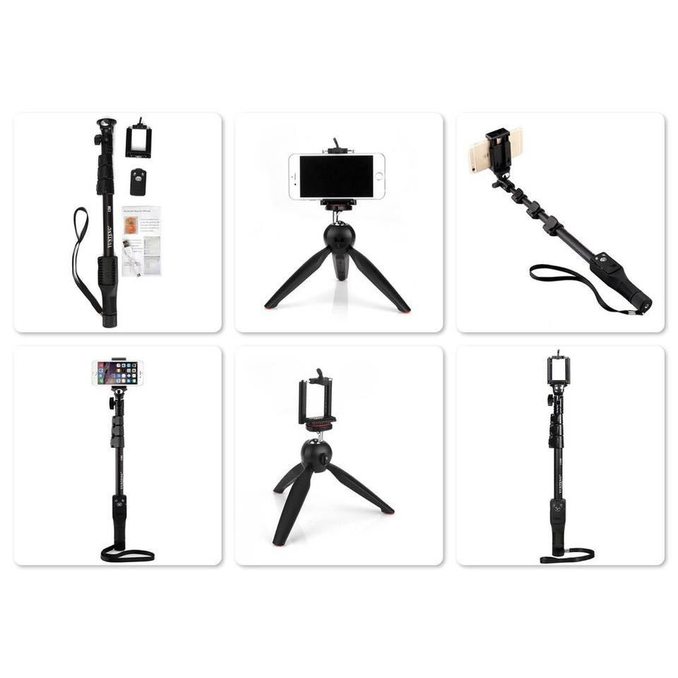 Combo Gậy Chụp Hình 1288 &amp; Tripod 288  TIỆN LỢI