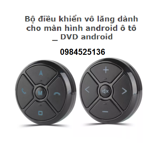 [PHÍM GẮN VÔ LĂNG]Nút Điều Khiển Vô Lăng Xe Hơi Không Dây 10 Phím Tiện Dụng,dễ lắp đặt,dành cho DVD,màn hình android