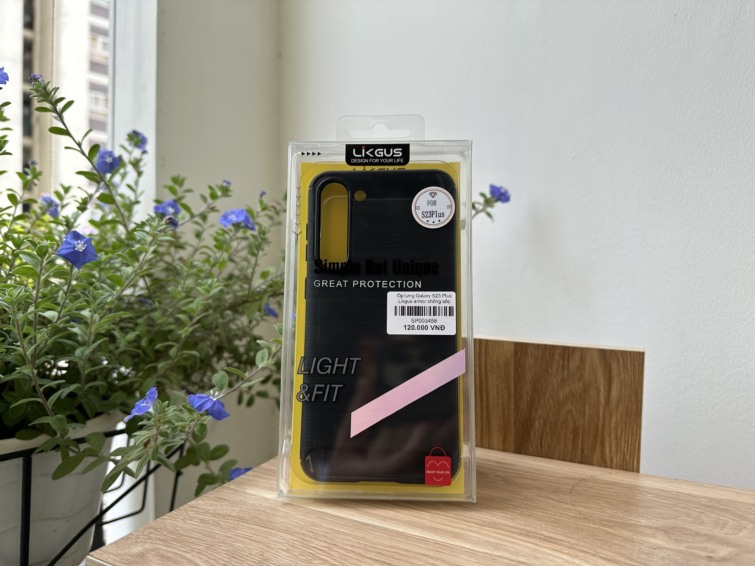 Ốp lưng dành cho Galaxy S23 Plus Likgus armor chống sốc- Hàng chính hãng