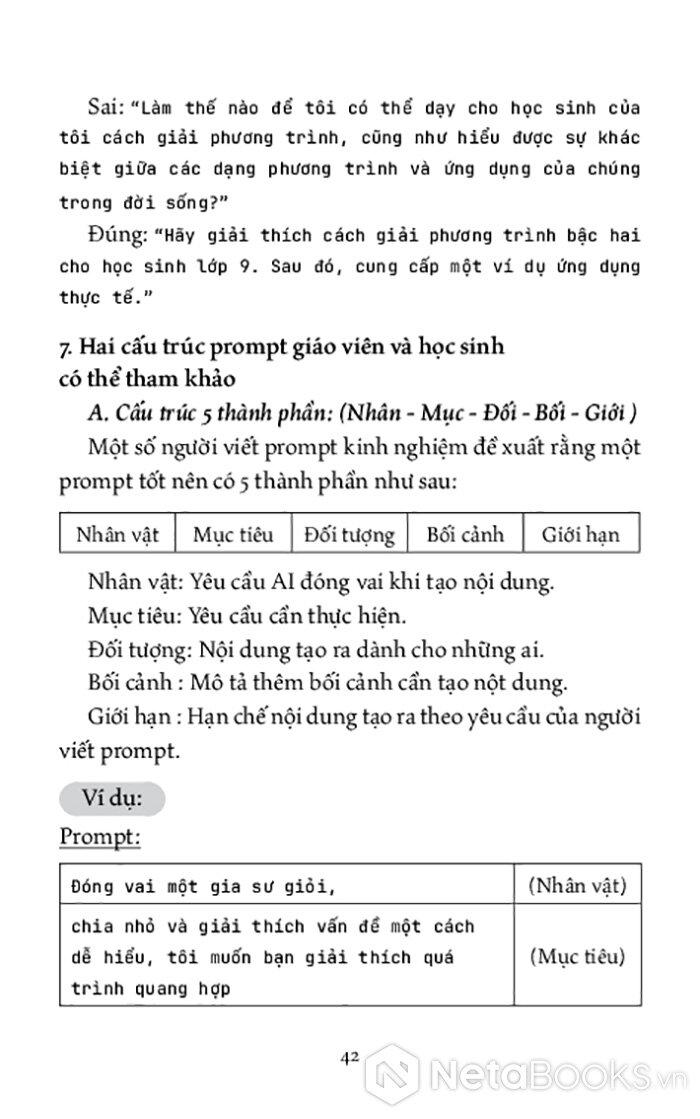 Sách - Nghề Thầy Và Trí Tuệ Nhân Tạo