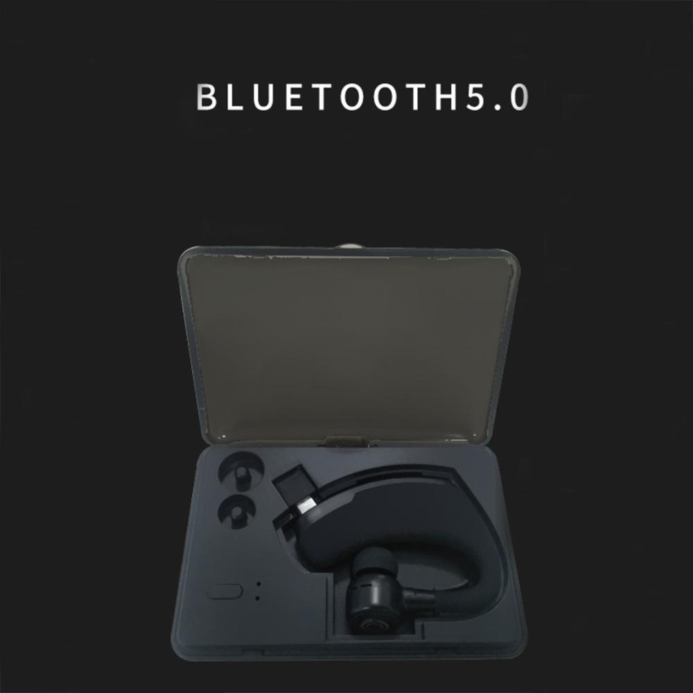 Tai nghe bluetooth 5.0 EB916 tặng kèm hộp sạc di động, thiết kế kiểu dáng thể thao hế hệ mới bass chuẩn, pin trâu nhỏ gọn - Hàng Chính Hãng