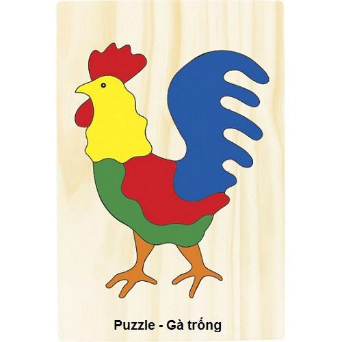 Bộ tranh ghép 13 loài động vật | Puzzle Animal 20x25cm - Phần 1