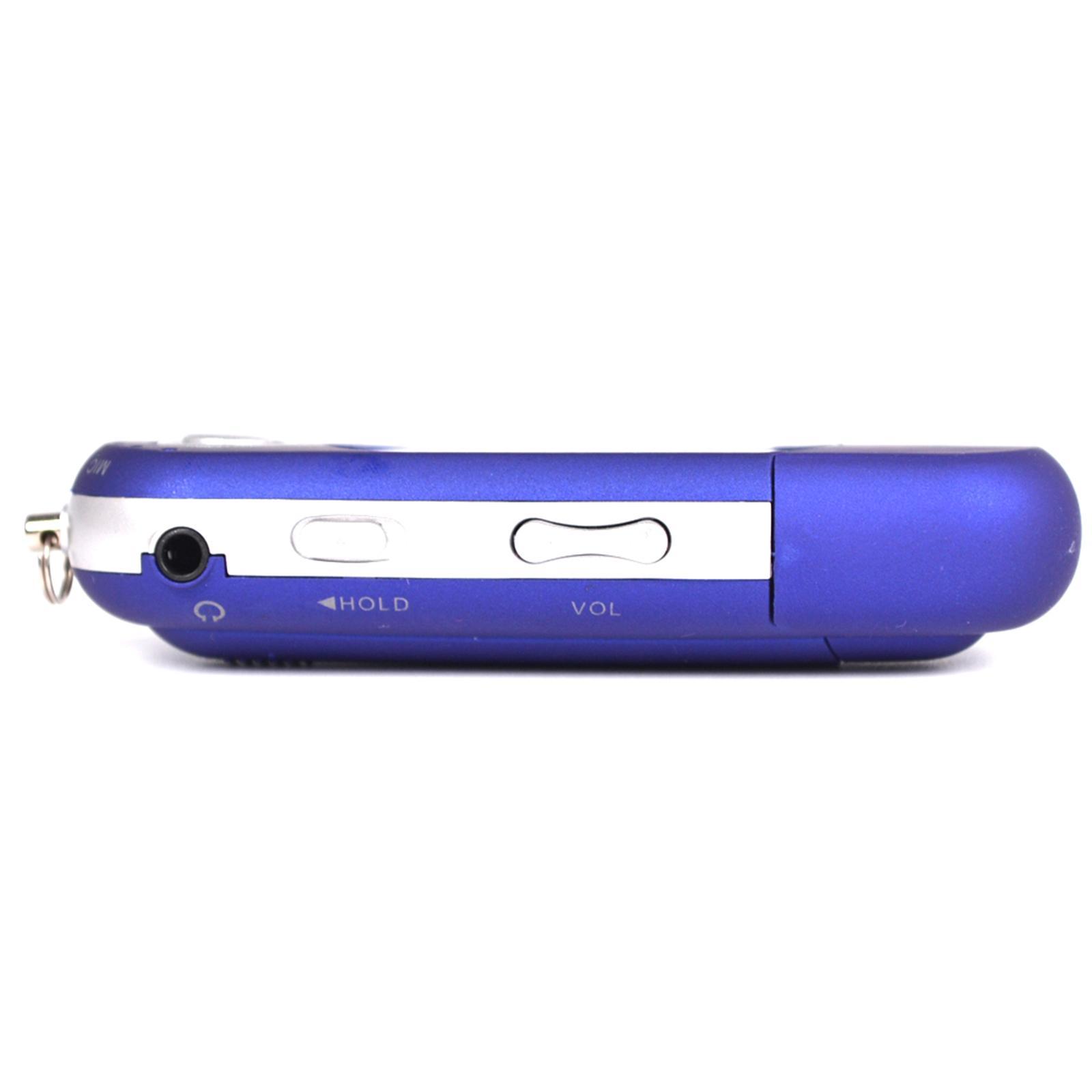 8GB USB 2.0 Portable USB MP3 Music Player Digital LCD Screen Blue