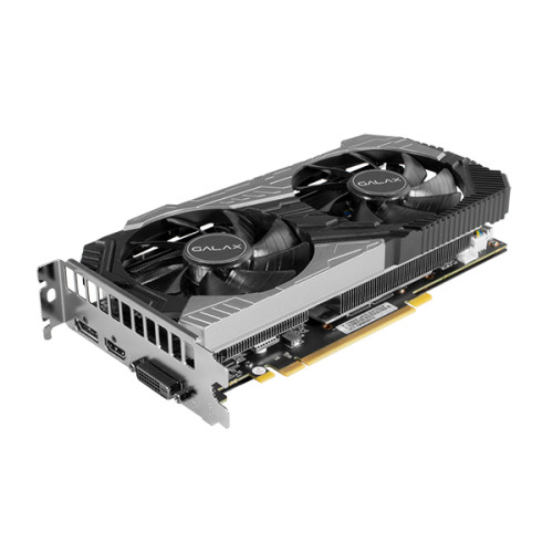 Card Màn Hình VGA GALAX RTX 2060 SUPER (1 Click OC) BLACK 8GB GDDR6 (26ISL6HP39SS) - Hàng Chính Hãng