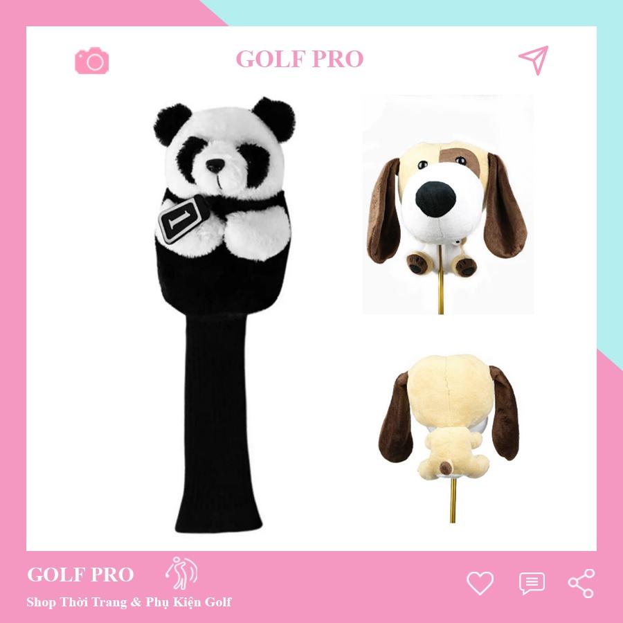 Cover driver gậy golf hình thú bọc đầu gậy bảo vệ shop GOLF PRO CD002