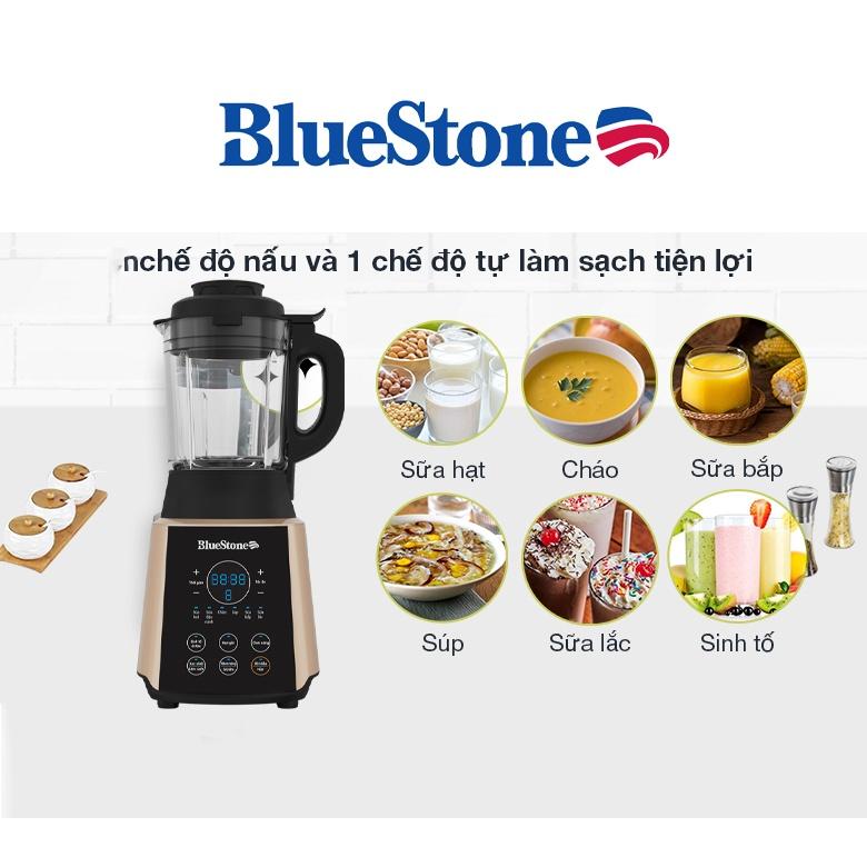 Máy Làm Sữa Hạt Đa Năng Bluestone BLB-6033, Cối Thủy Tinh Borosilicate 1.75L - 9 Chức Năng Xay 1600W, Hàng Chính Hãng