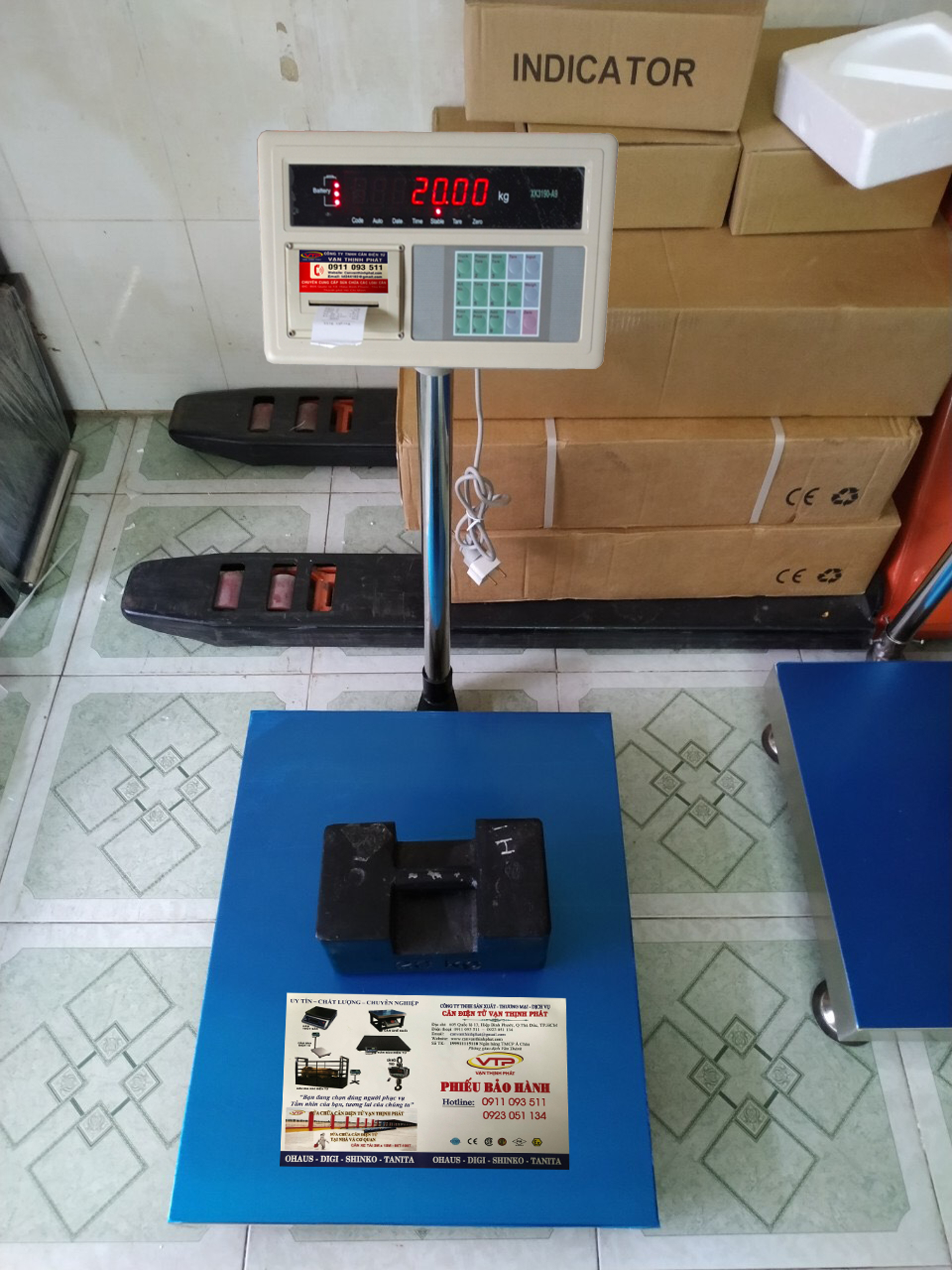 Cân Bàn Điện Tử XK-3190 A9 200 kg