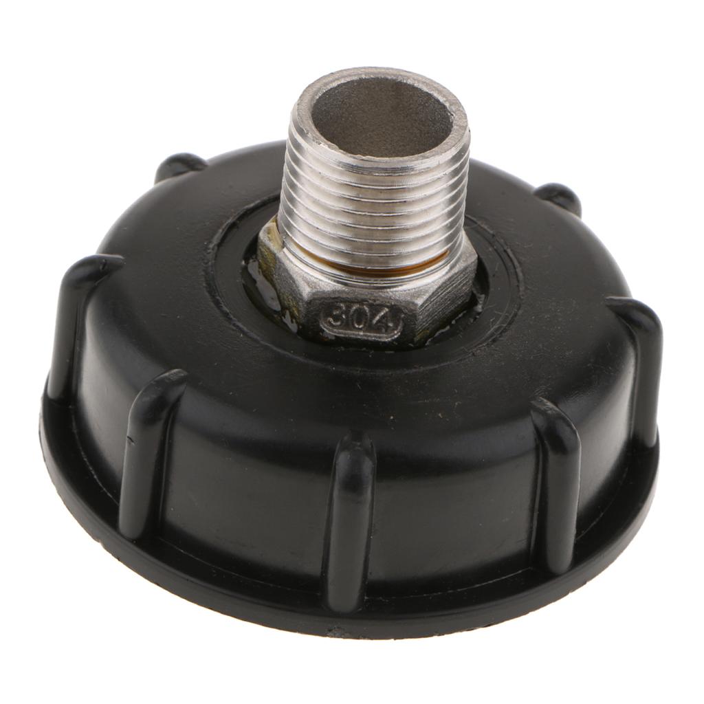 1000L IBC Water Tote Tank Adaptor Cap Cho ổ Cắm Ren Dày 60mm