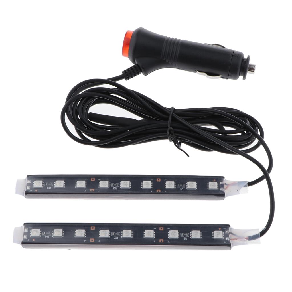 LED Car Strip Light Decorative Lamps Interior Wireless Bluetooth APP Control