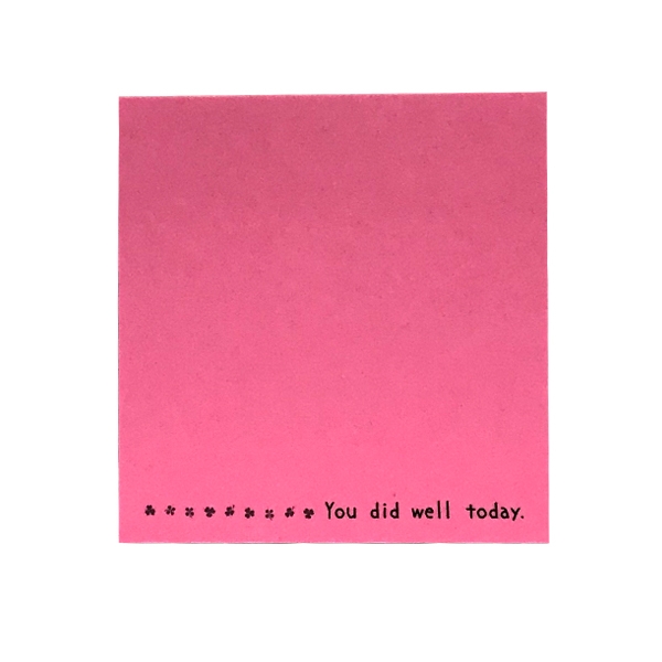 Giấy Note Motto 70x70mm CYSF70-NPIY