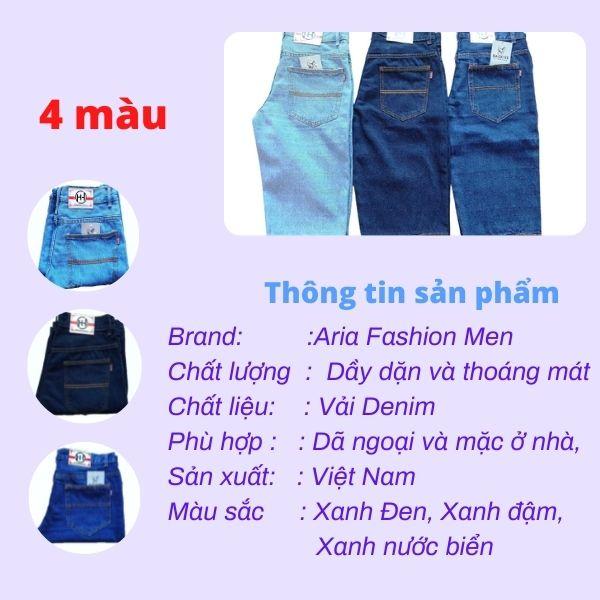 Quần short Jean Nam 03 màu cơ bản form chuẩn đẹp Cao Cấp