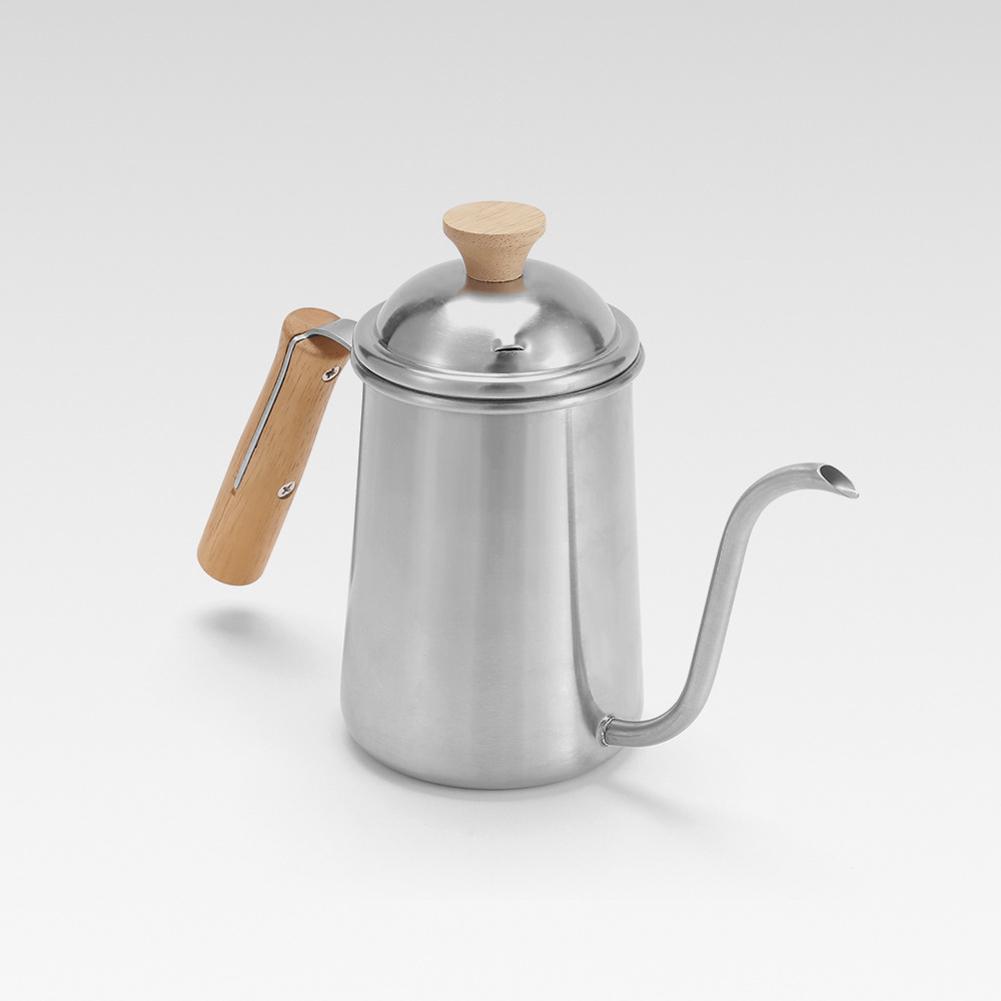 Ấm Đun Nước Cà Phê Ngoài Trời Thép Không Gỉ 650Ml