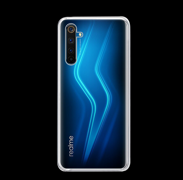 Ốp Lưng Điện Thoại Realme 6 Pro - 01287 - Ốp dẻo trong - Hàng Chính Hãng