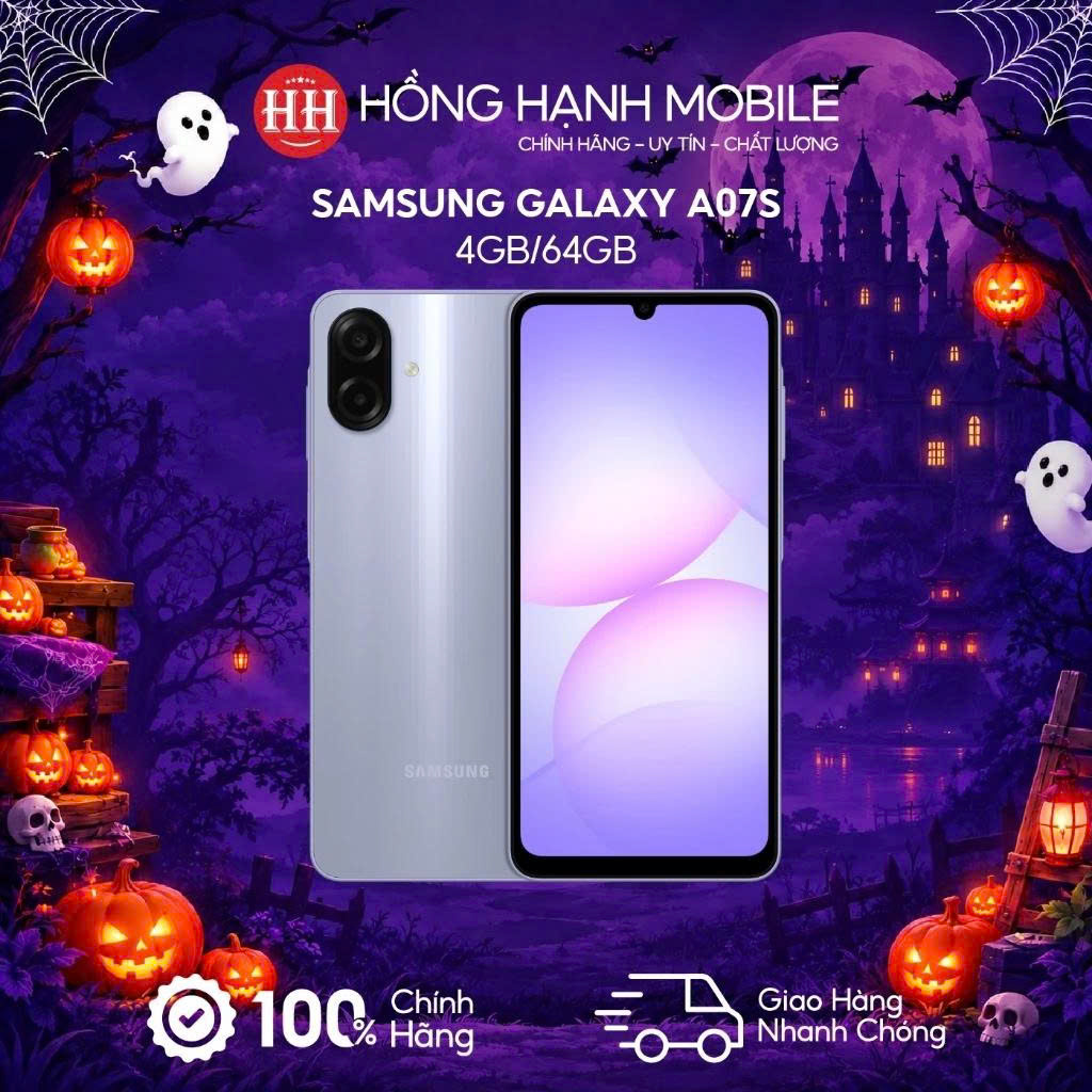 Điện Thoại Samsung Galaxy A07s 4GB/64GB - Hàng Chính Hãng