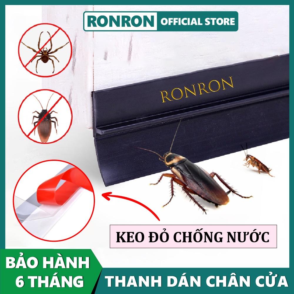 Ron dán chặn cửa PVC dài 1 mét, dán chân cửa chống bụi chống côn trùng
