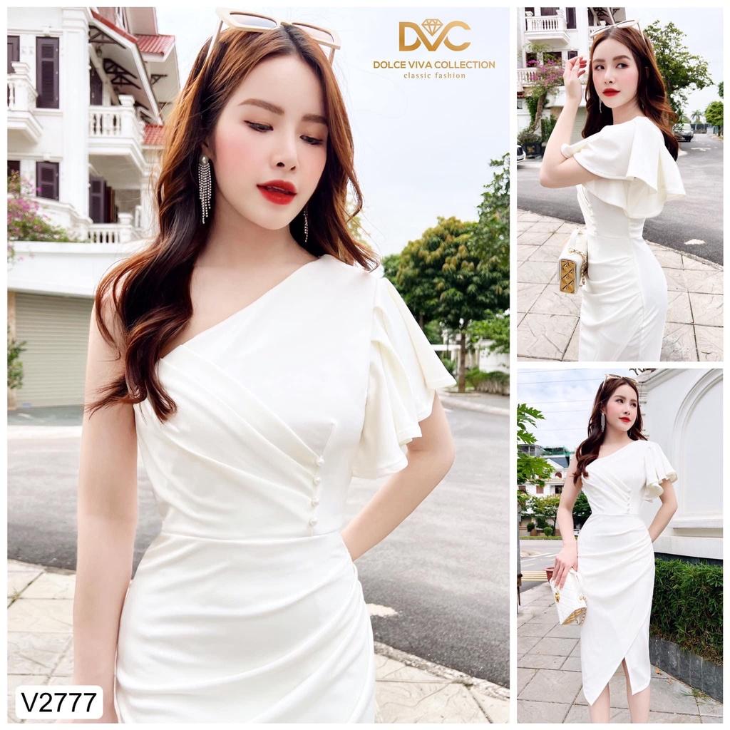 Đầm body trắng dự tiệc sang chảnh quyến rũ tôn dáng sành điệu , thời trang y hình
