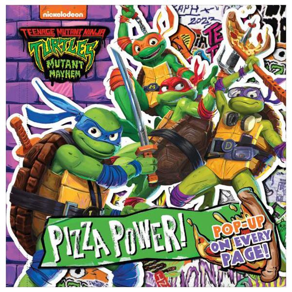 Sách ngoại văn: Teenage Mutant Ninja Turtles Pizza Power - Pop Up Book