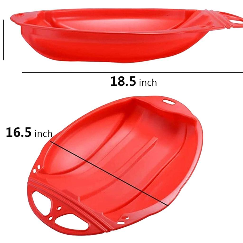 Snow Sled Sledge Skiing Toboggan Board Outdoor Luge Sports Game Kids Adult