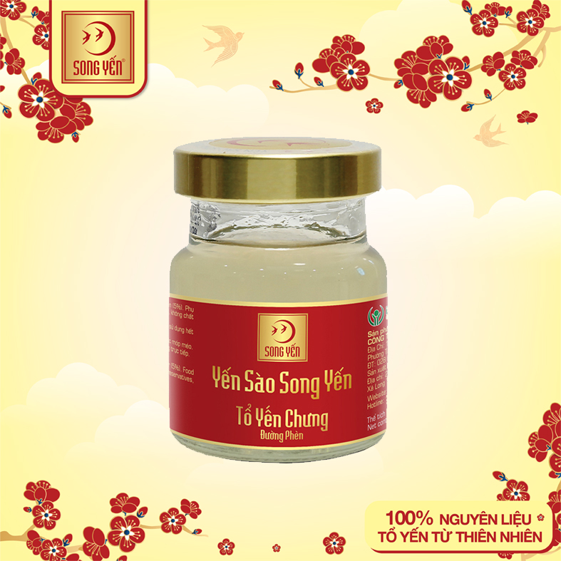 Yến Sào Song Yến Tổ Yến Chưng Đường Phèn 15%