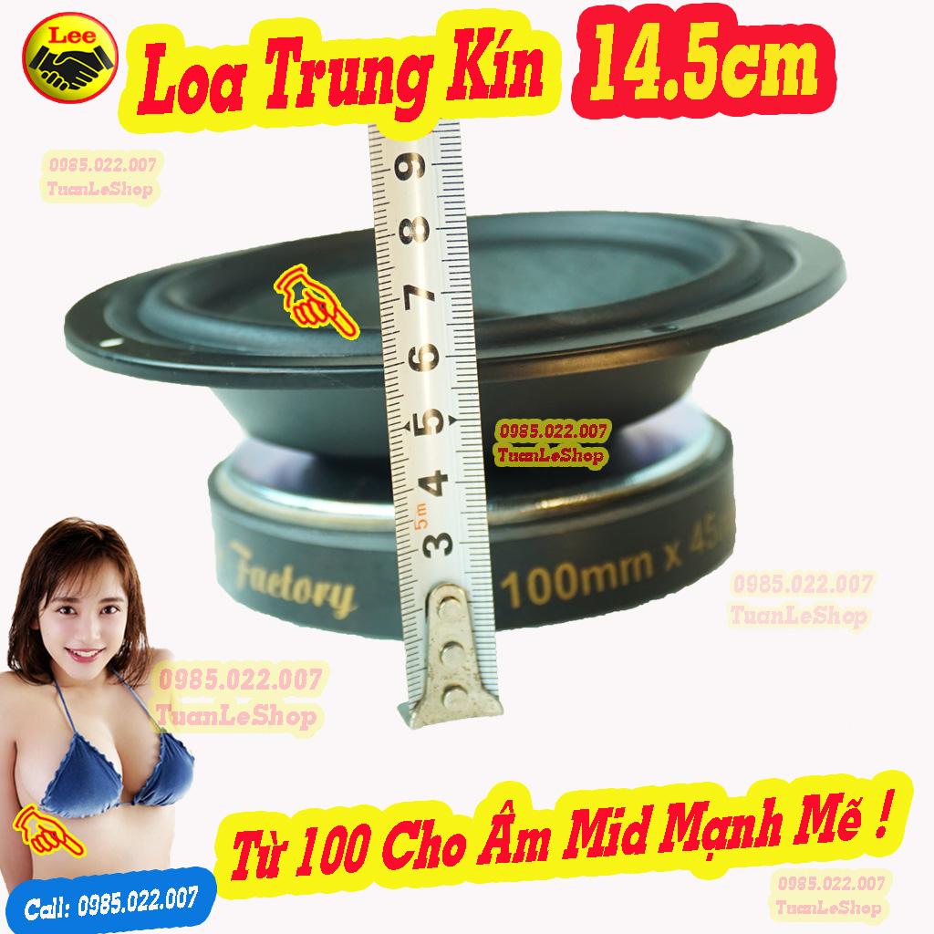 Loa Trung Kín 14cm Hồng Kỳ, Loa Mid 14cm- Hay Loa Trung 12 – Giá 02 Loa Mid 12 Màng Vàng