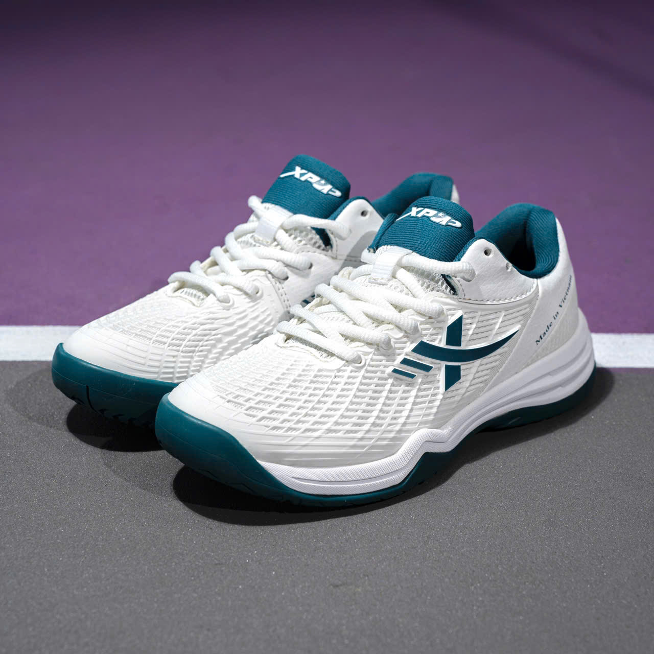 [Tăng 1 size] Giày pickleball XP Xampo Max - Đế kếp chống xoắn, chơi trên mọi mặt sân - Size 36-44