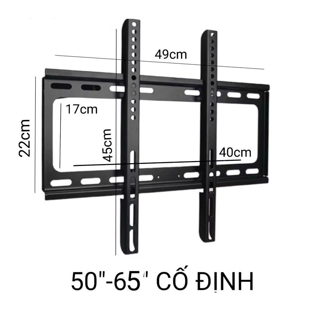 Khung treo Tivi nghiêng từ 39-65 inch - Hàng chính hãng / Hàng nhập khẩu