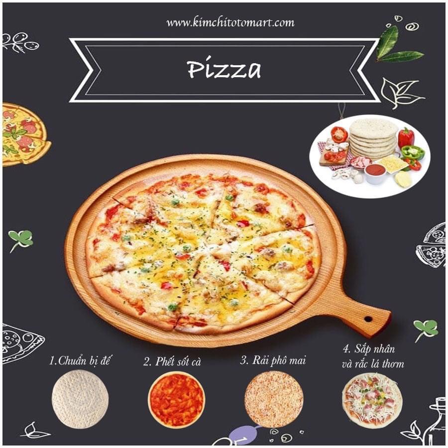 Đế bánh pizza (size 20cm)