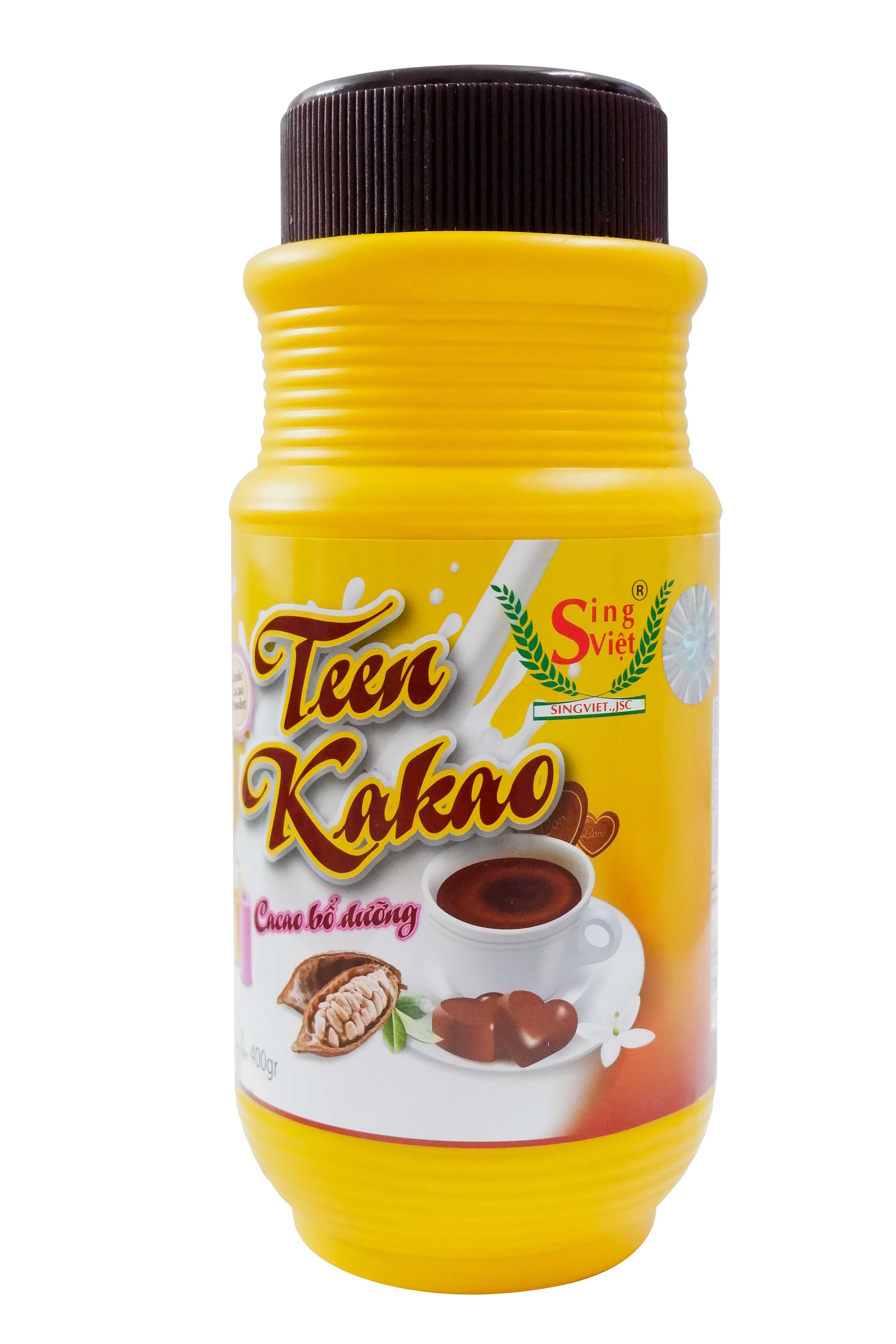 Hộp Cacao Teen Kakao 400gram Sing Việt