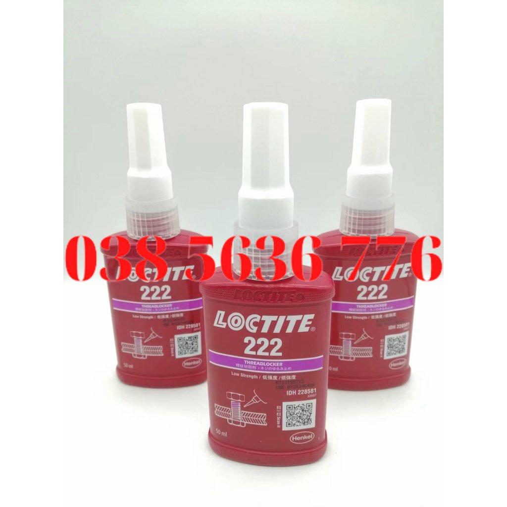 Henkel Loctite 222, Keo Khóa Ren, Keo Kỵ Khí 50Ml