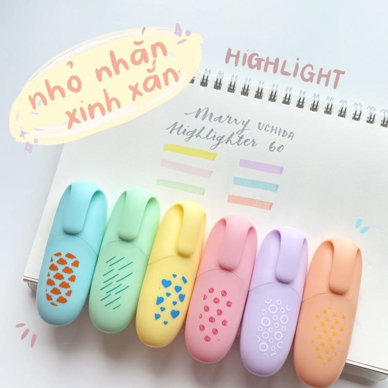 Bút Marvy Highlighter tiện lợi cho học tập, ghi chú, trang trí sổ