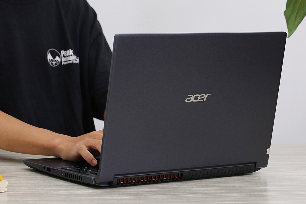 Máy Tính Xách Tay Laptop Acer Aspire 7 Gaming A715-75G-58U4 (NH.Q97SV.004) (Core i5-10300H, 8GB Ram, 512GB SSD NVMe, 15.6 inch IPS FHD, GTX 1650 4GB, Win11H, 2.15Kg, Đen) - Hàng Chính Hãng