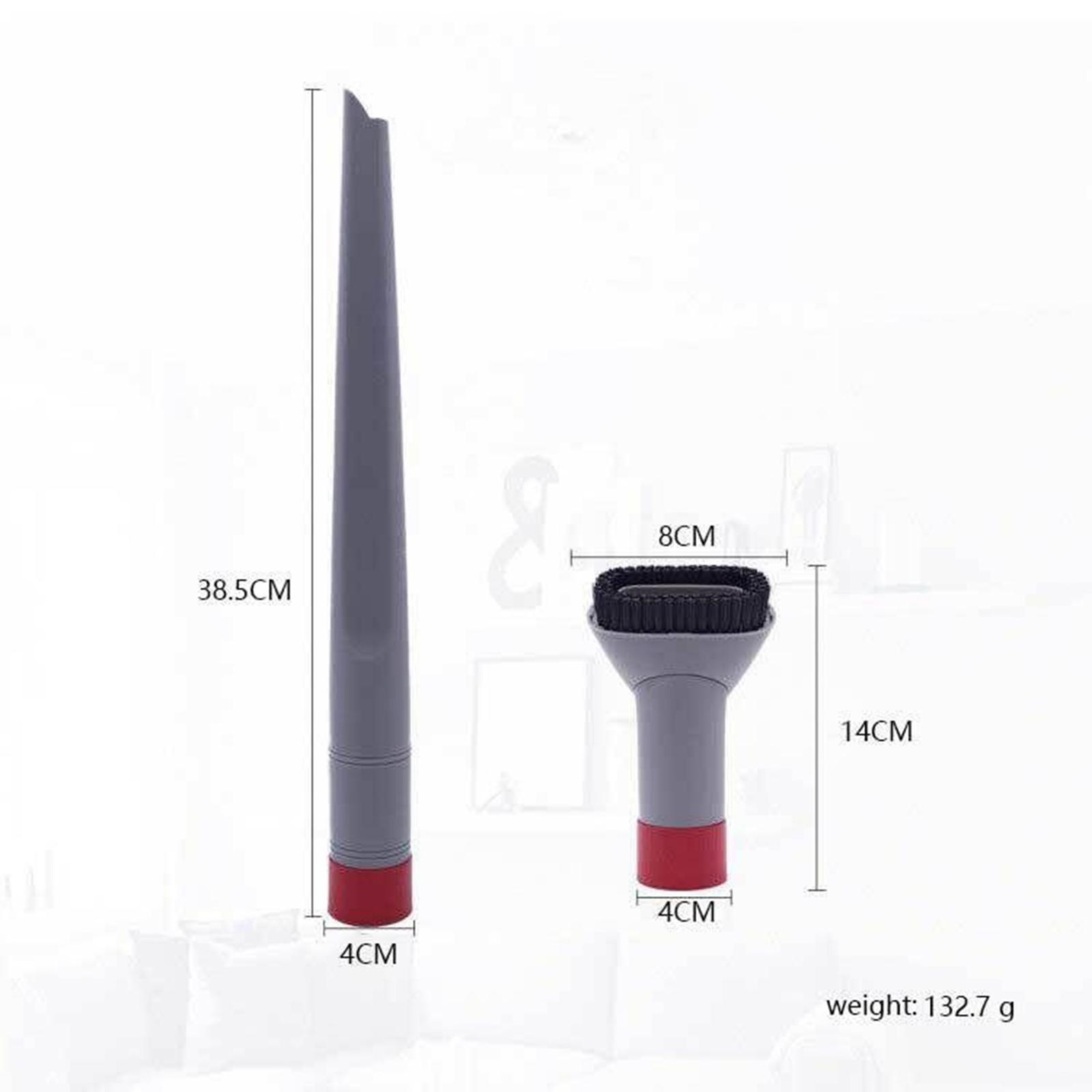Plastic Vacuum Crevice Tool + Dust Brush for Shark Rotator NV500 NV501 NV502