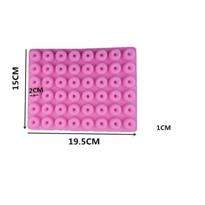 Khuôn Silicon Làm Kẹo Dẻo Chip Chip Hình Vòng