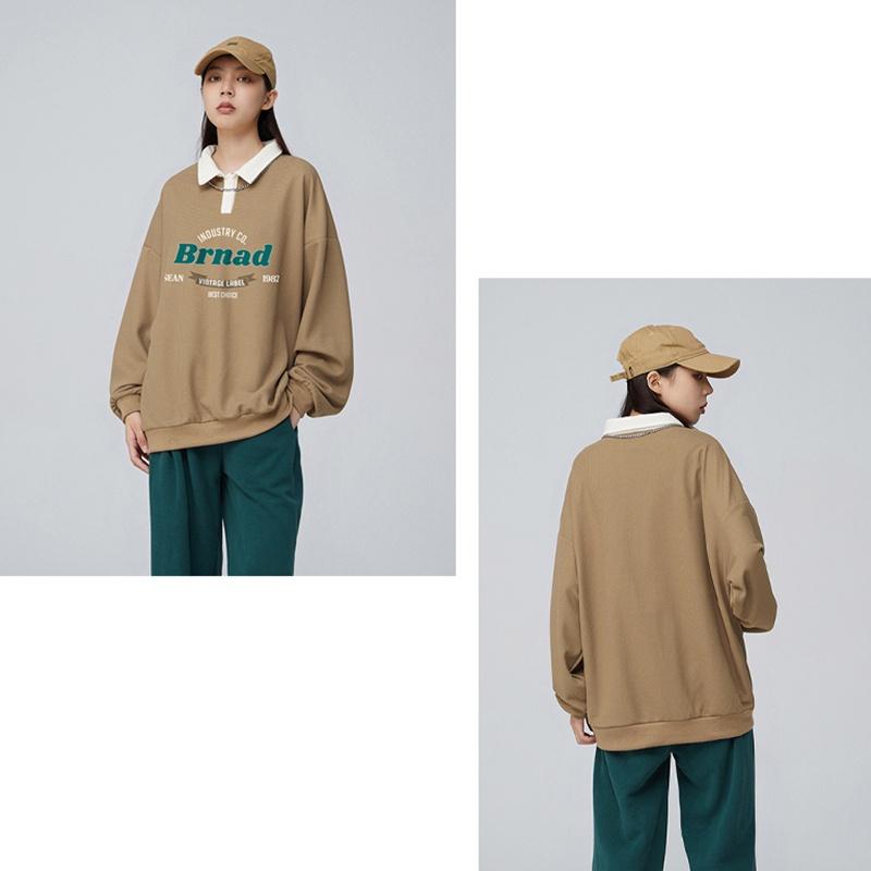 Áo Sweater Polo Nỉ Nam Nữ Unisex Dài Tay Form Rộng Phong Cách Trẻ Trung Thời Trang Zenkonu TOP NAM 245