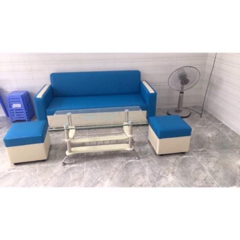 Bộ sofa mini kèm  bàn kính