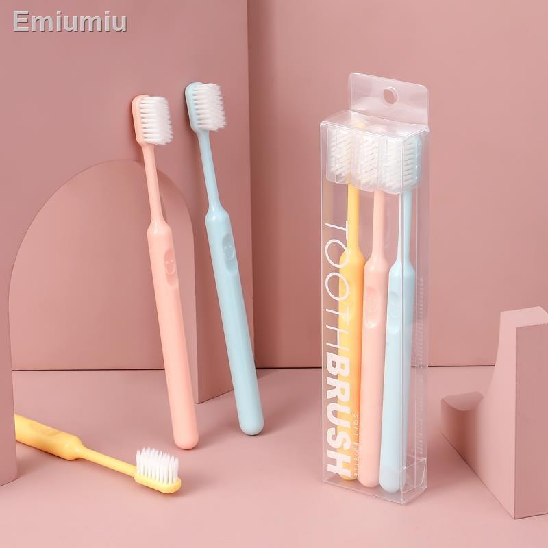 Bộ bàn chải đánh răng lông mềm siêu mềm siêu mịn dành cho nữ dễ thương
