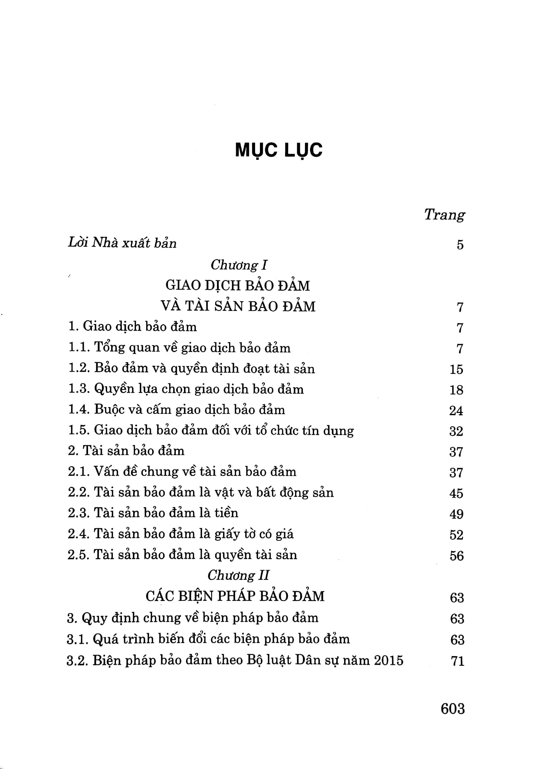 9 Biện Pháp Bảo Đảm Nghĩa Vụ Hợp Đồng (Quy Định, Thực Tế Và Thiết Kế Giao Dịch Theo Bộ Luật Dân Sự Hiện Hành)