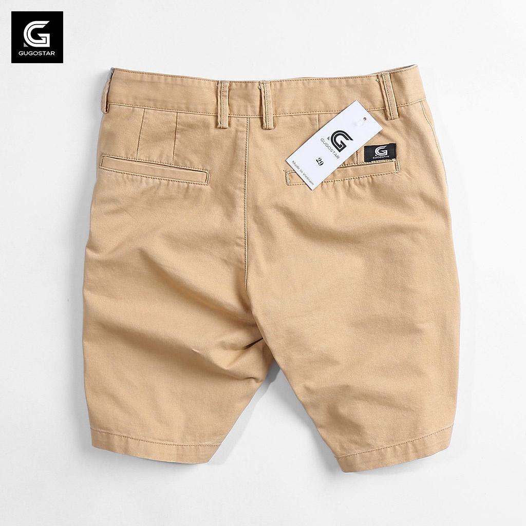 Quần Đùi Short Kaki Nam BASIC G522-VK, Vải Xịn Xò Cực Bền, Form Dáng Đẹp - GUGOSTAR